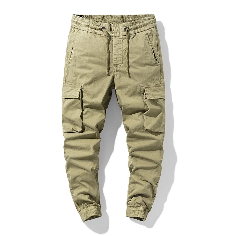 Herren Cargo-Jogger mit elastischem Bund, Multifunktions-Taschen und gesmokten Bündchen Nord Taschen