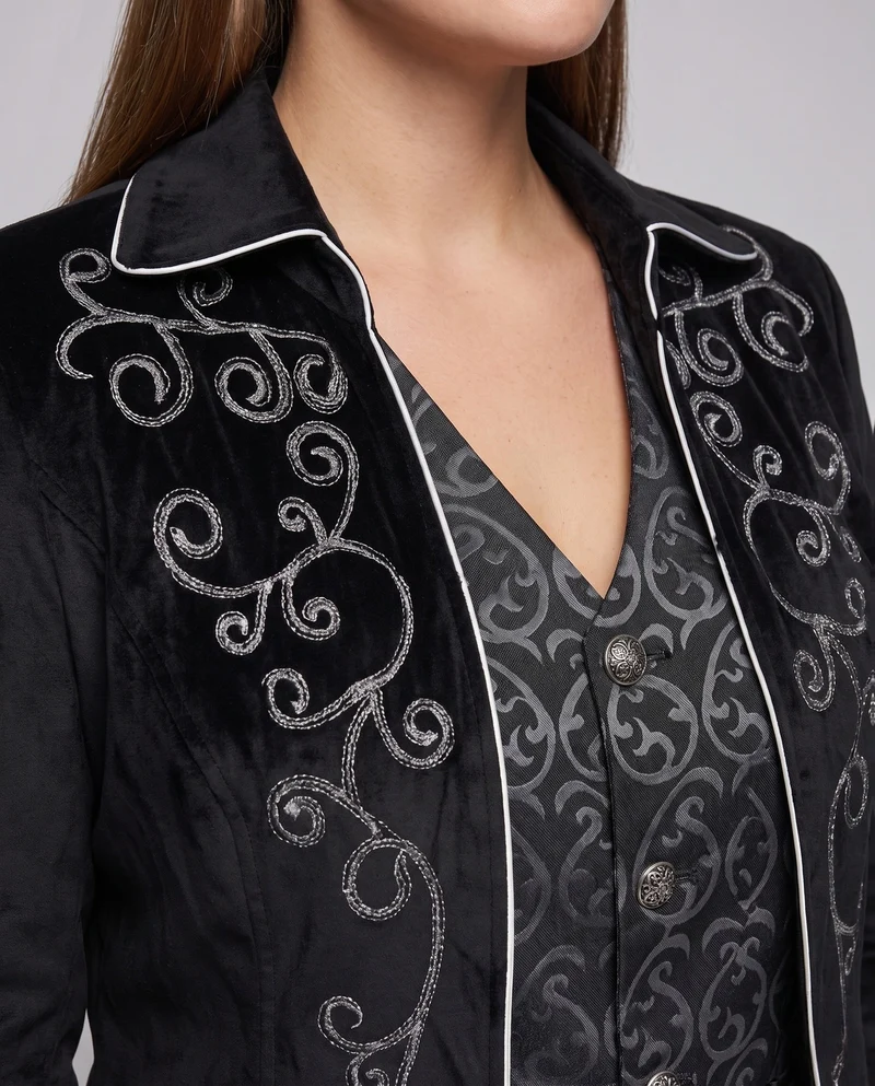 Frauen extravagante Abendjacke Nord Taschen