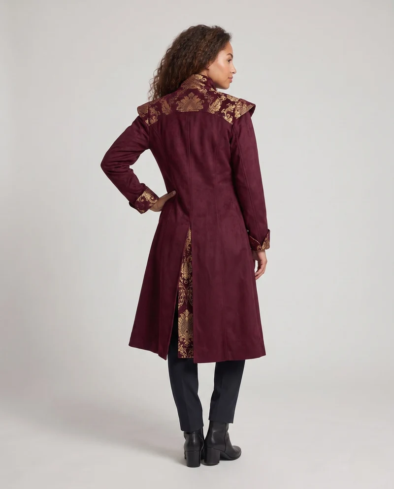 Damen Festkleid mit exquisiten Verzierungen und eleganten Hosen Nord Taschen