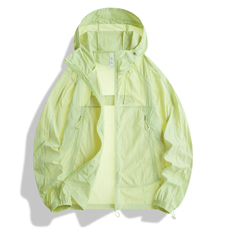 Herren Ultraleichte Kapuzen‑Windjacke mit Packfunktion, Meshfutter & Reißverschlusstaschen Nord Taschen