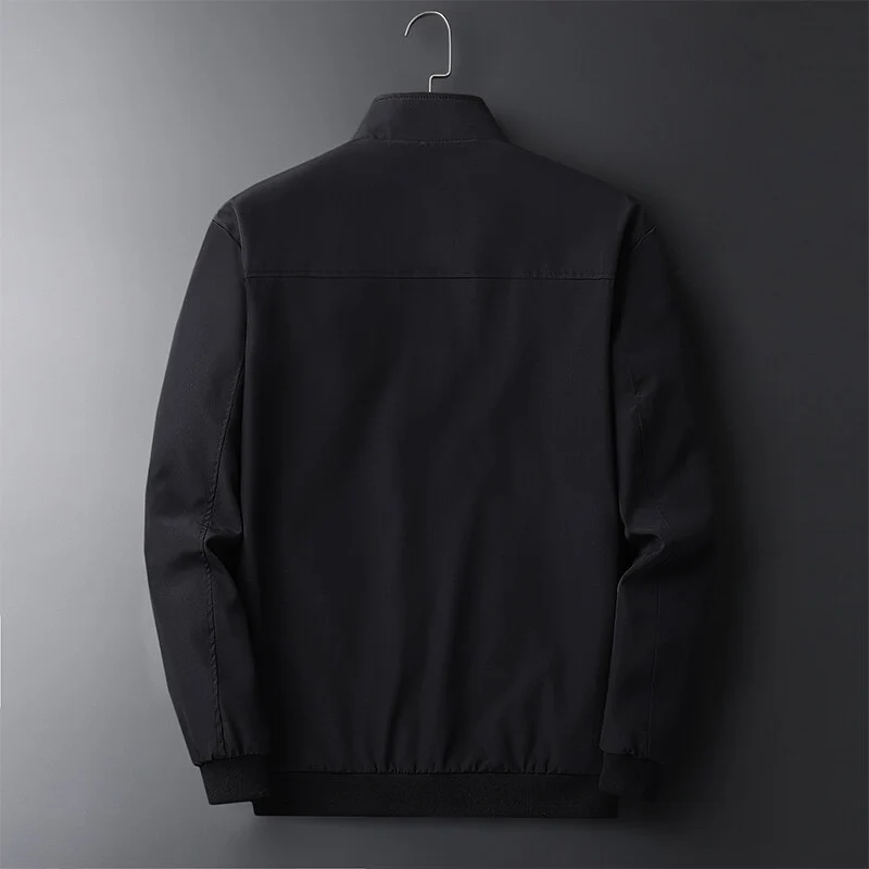Herren Leichte Softshell-Blousonjacke mit Stehkragen, Reißverschlusstaschen und gerippten Bündchen Nord Taschen
