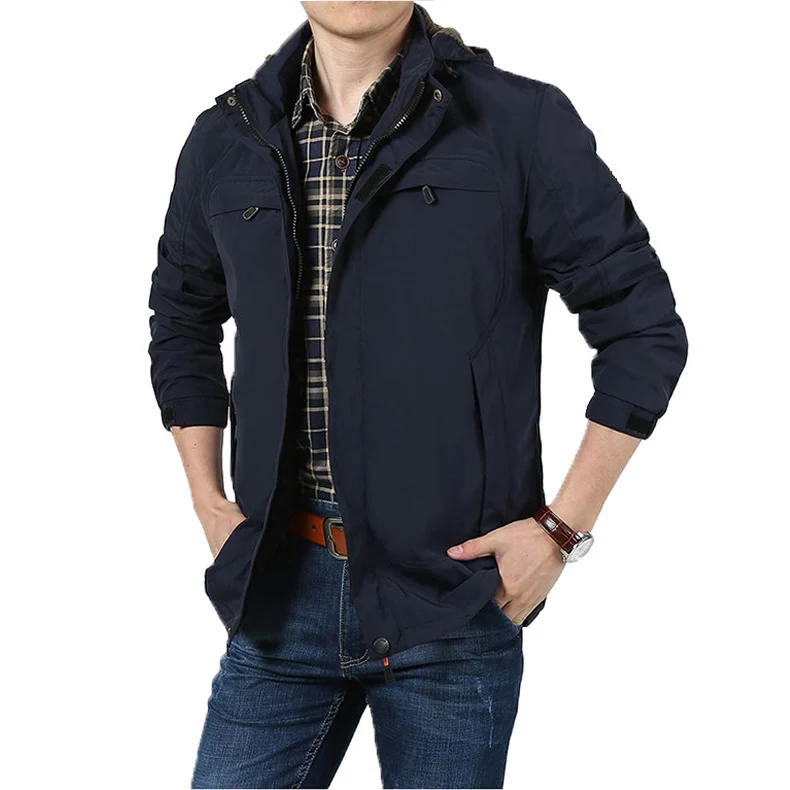 Herren Gefütterter Kapuzenparka mit Teddyfutter und winddichter Canvas‑Optik Nord Taschen