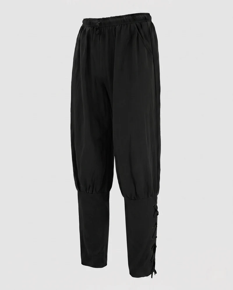 Damen Freizeit-Hose mit verstellbaren Seitenschnüren Nord Taschen