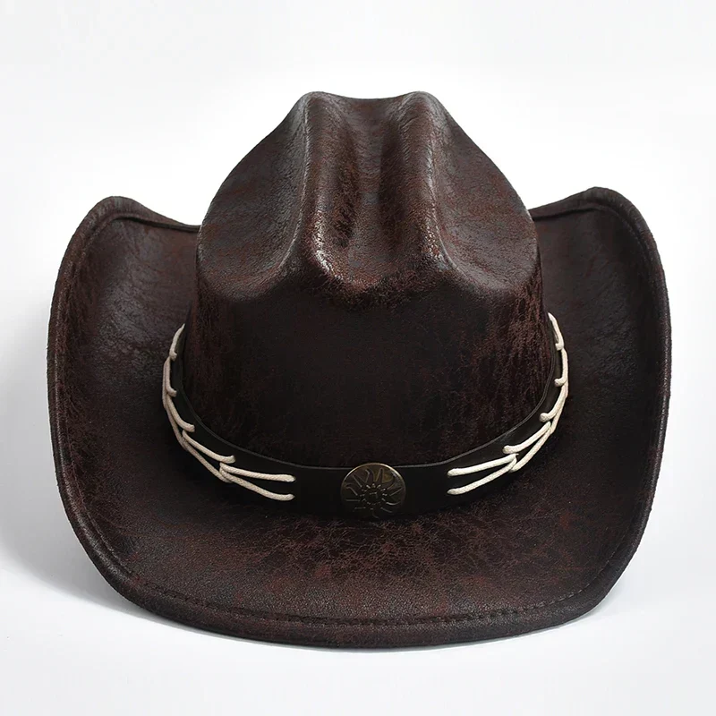 Cowboyhut mit Knochenperlenbesatz