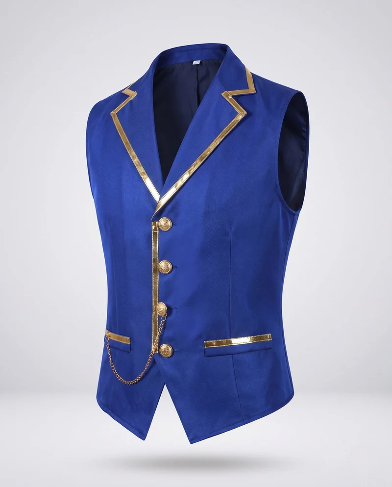 Damen eleganter Weste mit goldenen Akzenten Nord Taschen