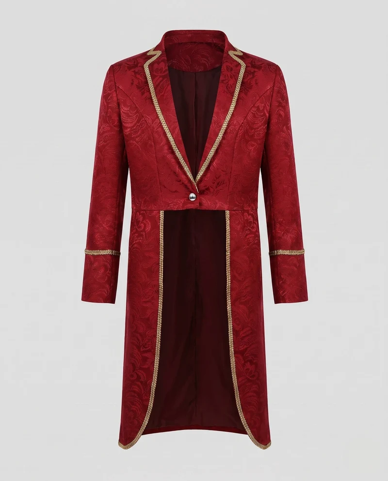 Damen Eleganter Blazer Mantel mit goldenem Detail Nord Taschen