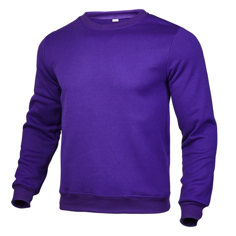 Herren Komfortabler Rundhals-Pullover aus hochwertigem Baumwollmix