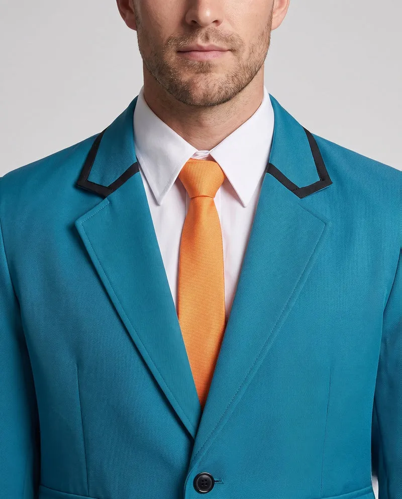 Eleganter Herrenanzug mit Kontrastdetails und passenden Accessoires Nord Taschen