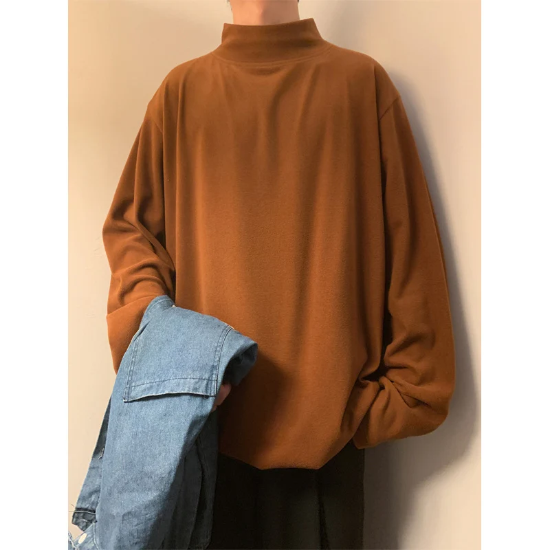 Herren Lässiger Rollkragen Pullover Nord Taschen