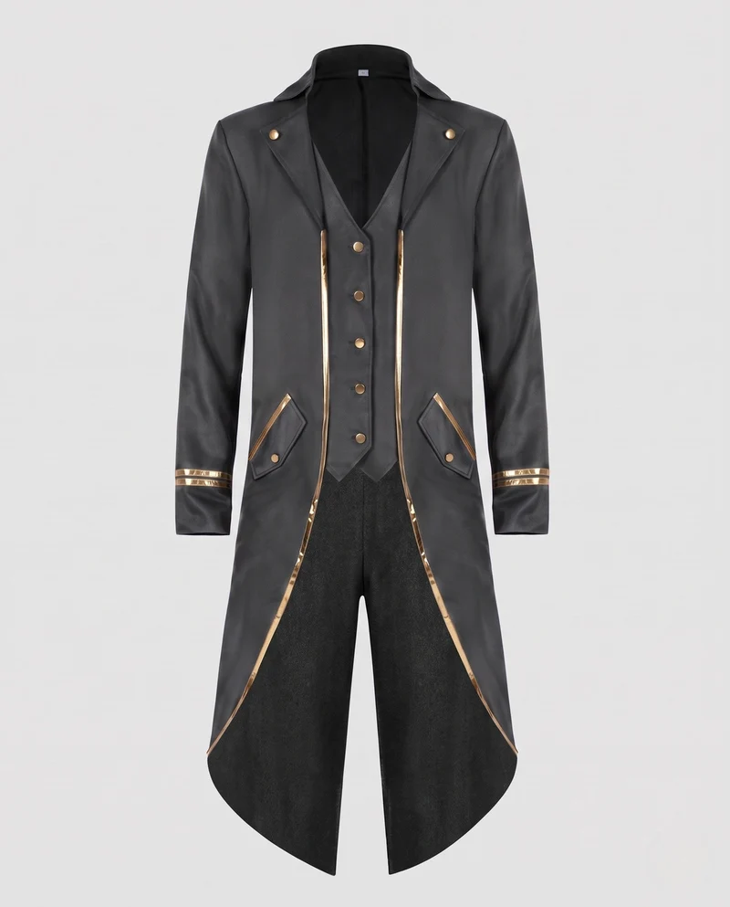 Herren Reitjacke mit goldenen Akzenten Nord Taschen