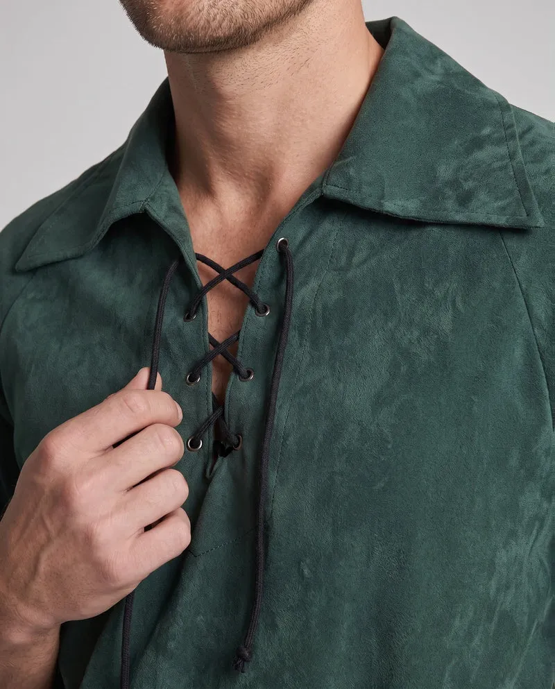 Herren Peter Pan Kostüm mit Hüftgurt und charakteristischem Hut Nord Taschen