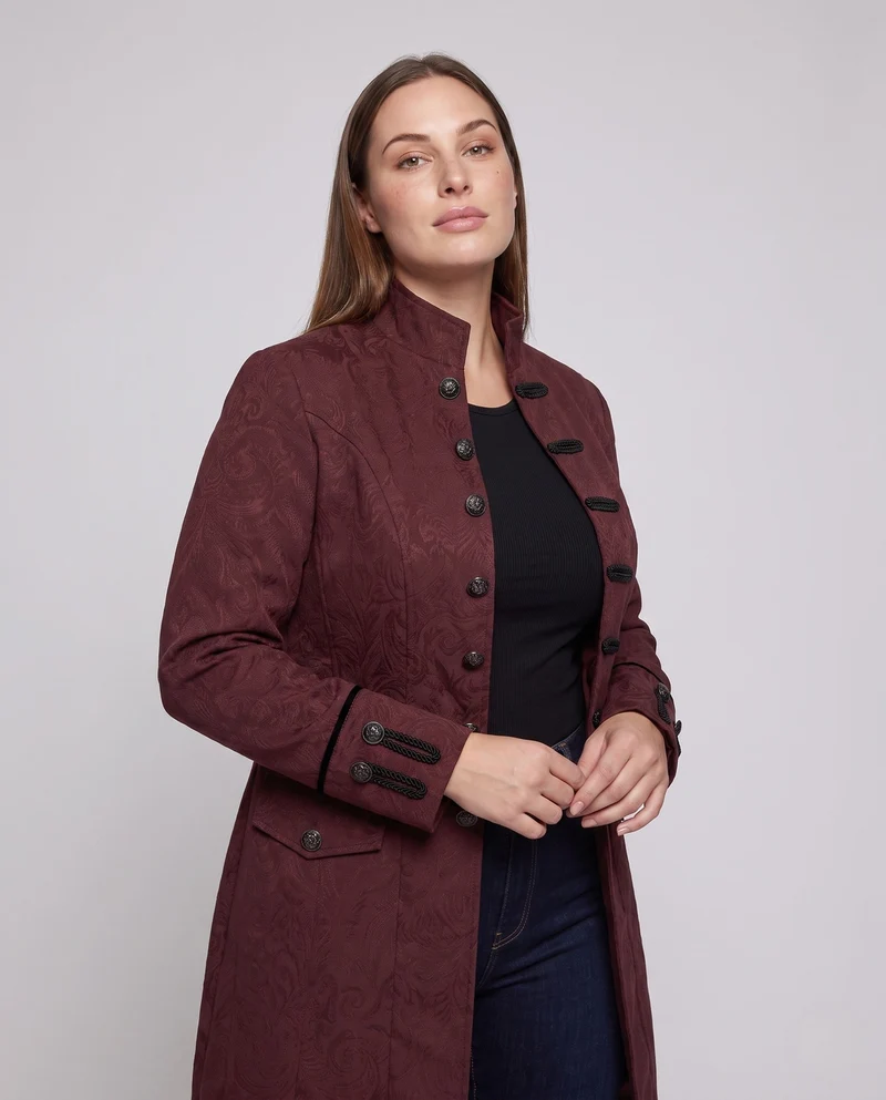 Damen elegante Frack mit aufwendigen Verzierungen Nord Taschen 1786463385