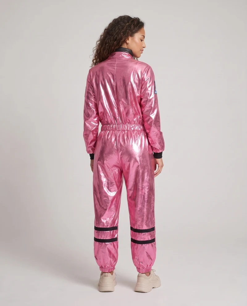 Damen futuristischer Glanz Raumanzug Nord Taschen
