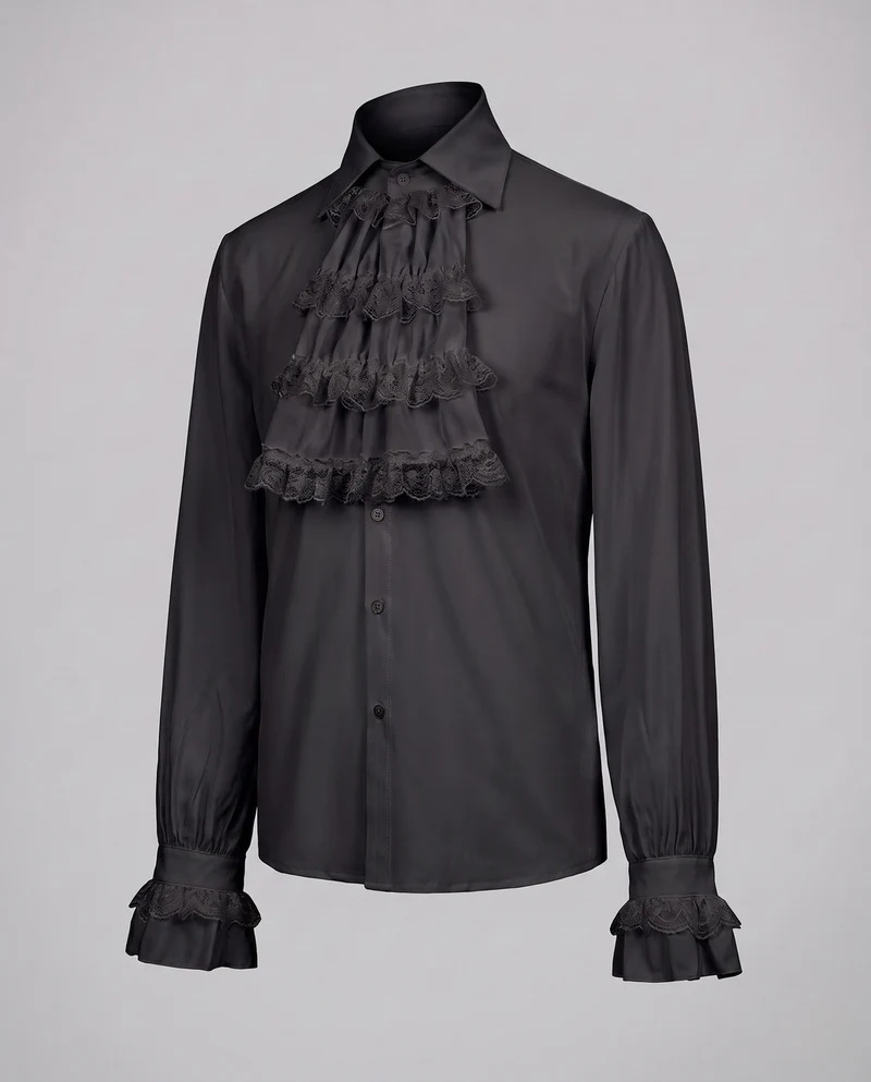 Damen Rüschbluse mit eleganten Ärmelaufschlägen Nord Taschen