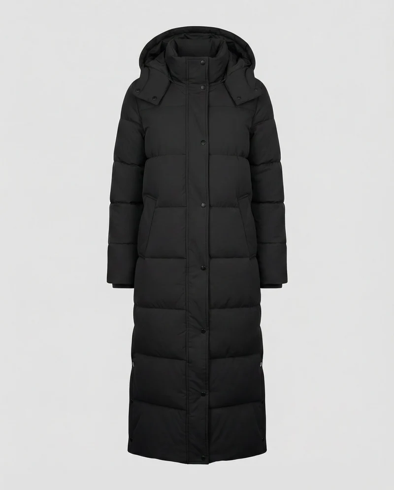 Extra Lange Damen Steppjacke - Arvani