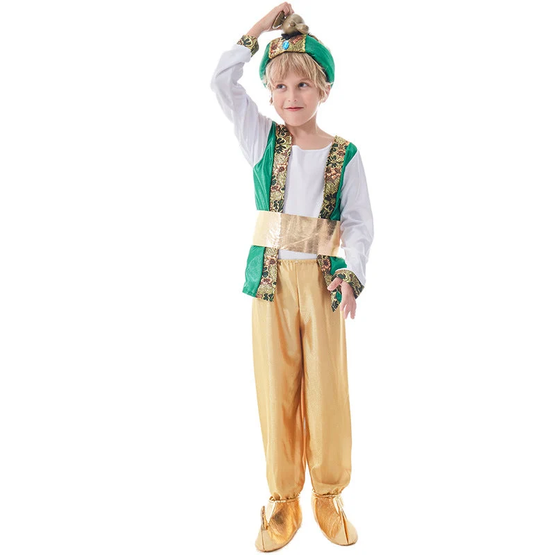 Jungen Märchenkostüm als Zauberer Nord Taschen