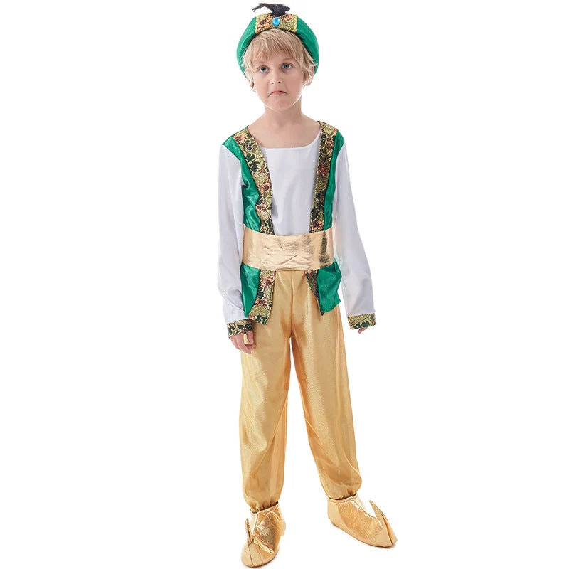 Jungen Märchenkostüm als Zauberer Nord Taschen