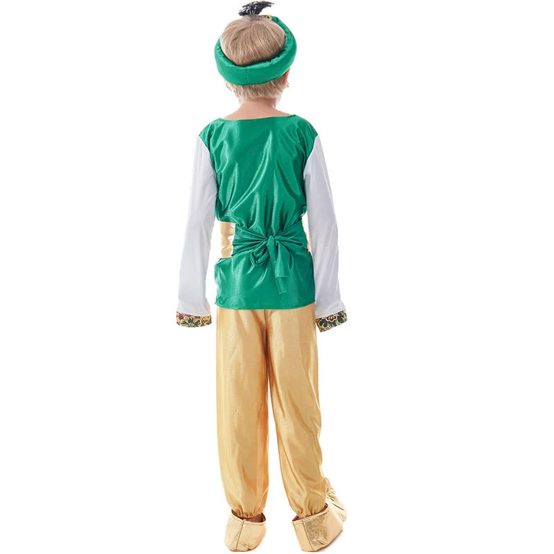 Jungen Märchenkostüm als Zauberer Nord Taschen