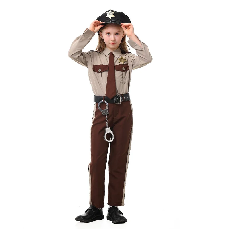 Jungen Polizei Kostüm mit Zubehör Nord Taschen