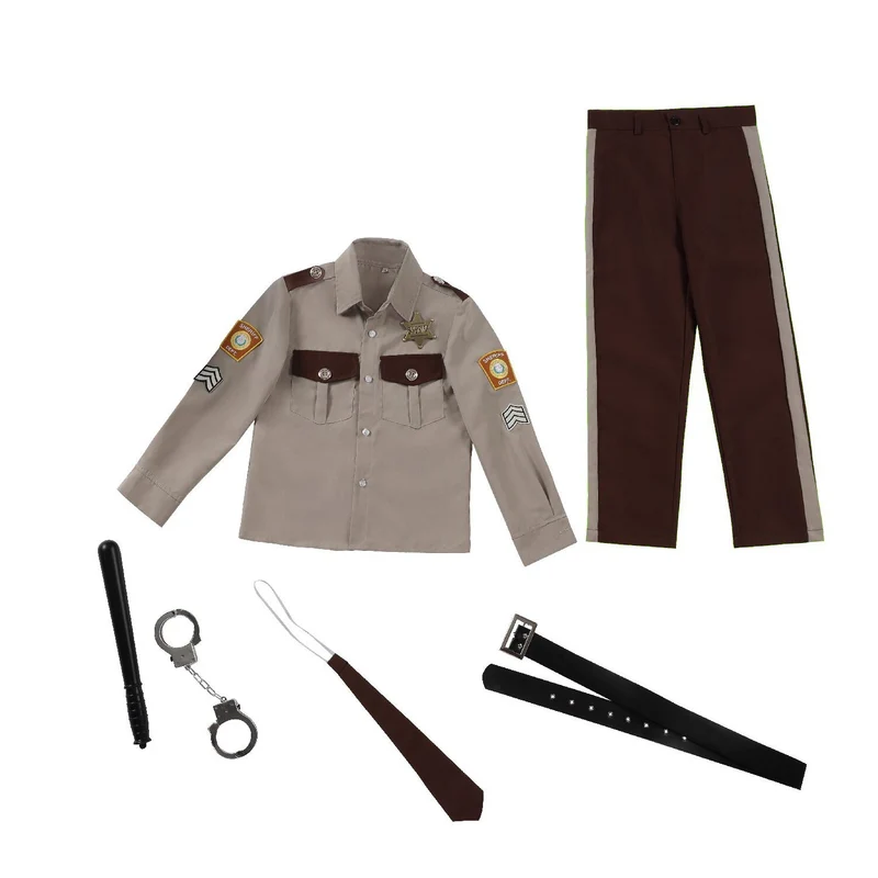 Jungen Polizei Kostüm mit Zubehör Nord Taschen