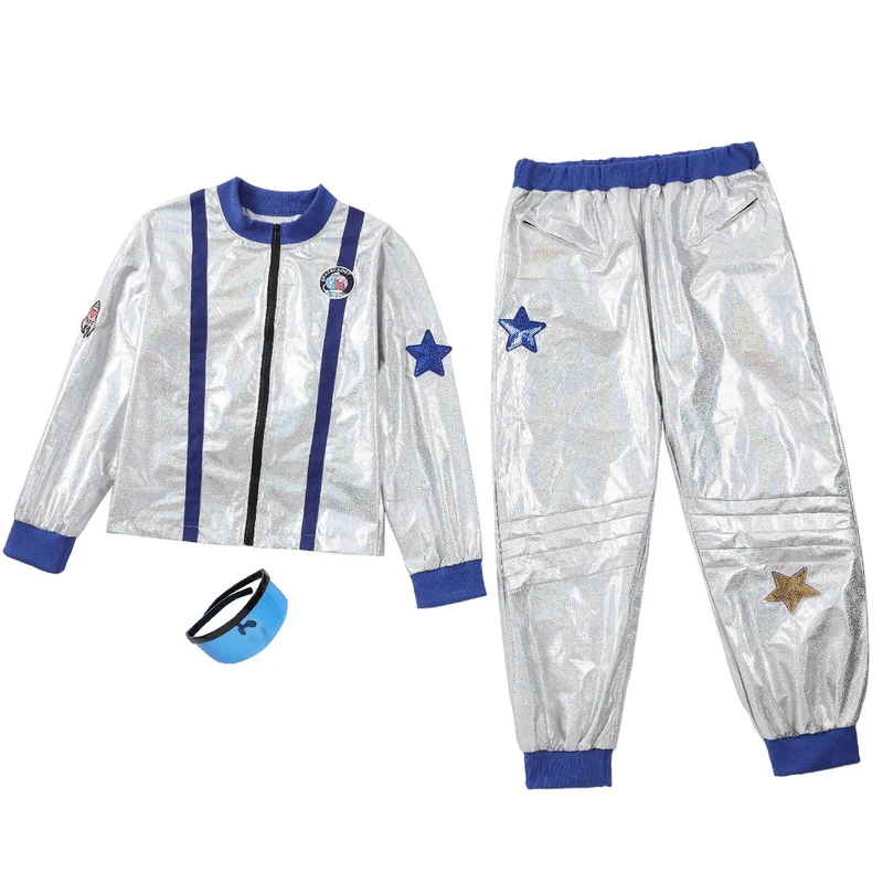 Jungen-Raumanzug mit schimmernden Details Nord Taschen