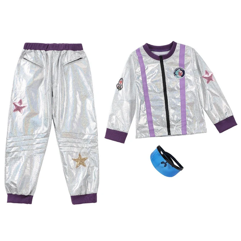 Jungen-Raumanzug mit schimmernden Details Nord Taschen
