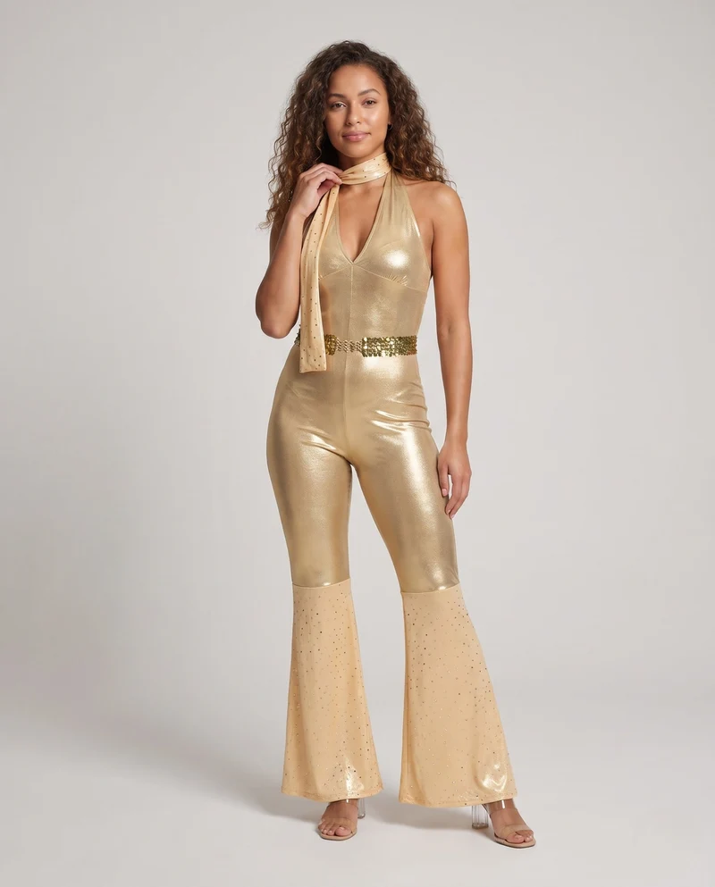 Frauen Glamouröses Jumpsuit Nord Taschen