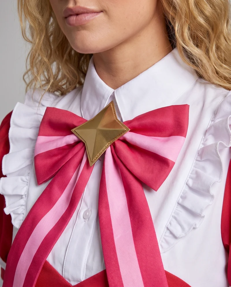 Damen stilvolles Cosplay-Kleid mit eleganten Rüschen und auffälligen Details Nord Taschen
