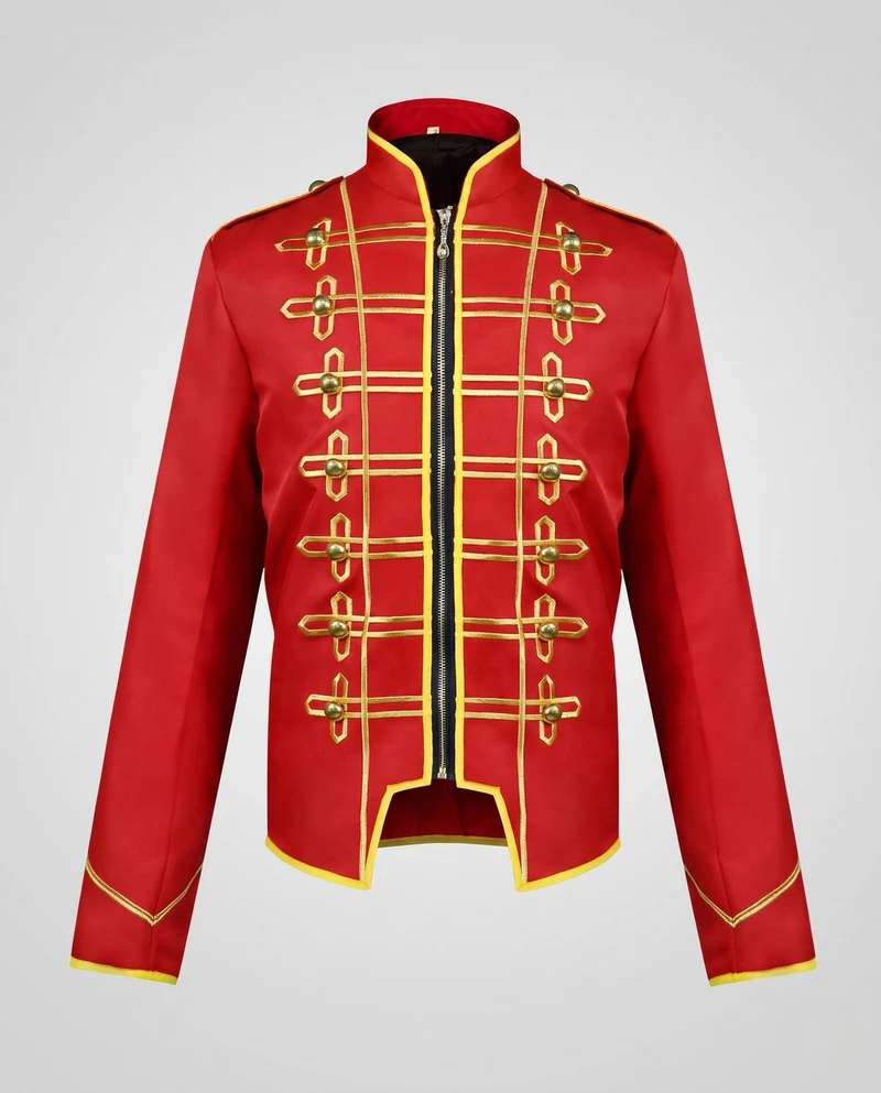 Damenmilitärjacke mit goldenen Verzierungen Nord Taschen