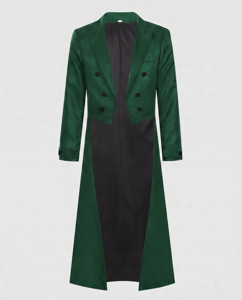 Elegante Damen Steppjacke mit asymmetrischem Saum und dekorativen Knöpfen Nord Taschen