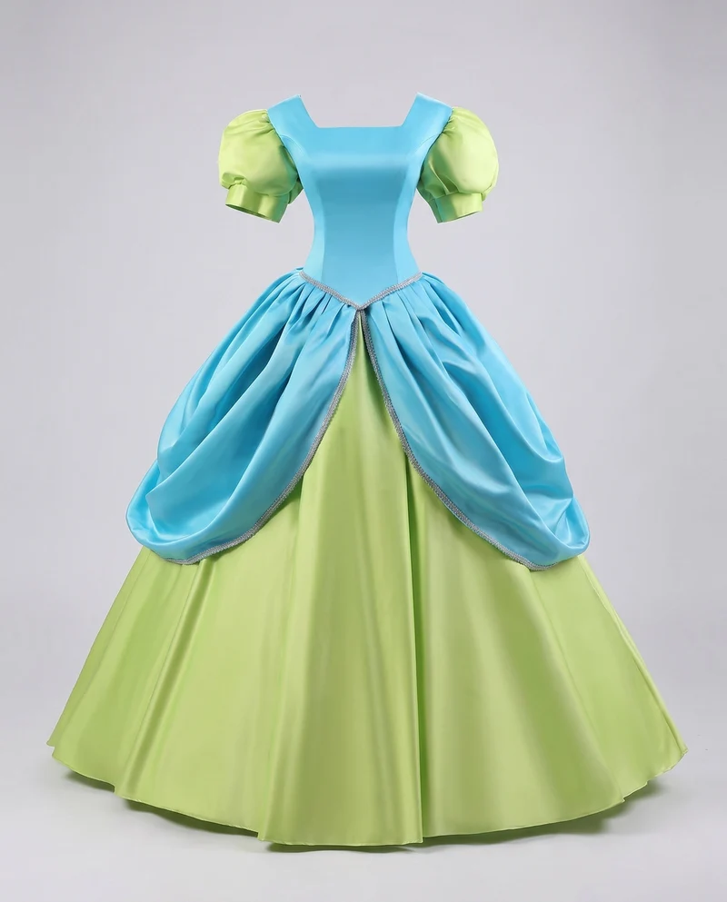 Damen bezauberndes Prinzessinnenkleid mit Rüschen Nord Taschen