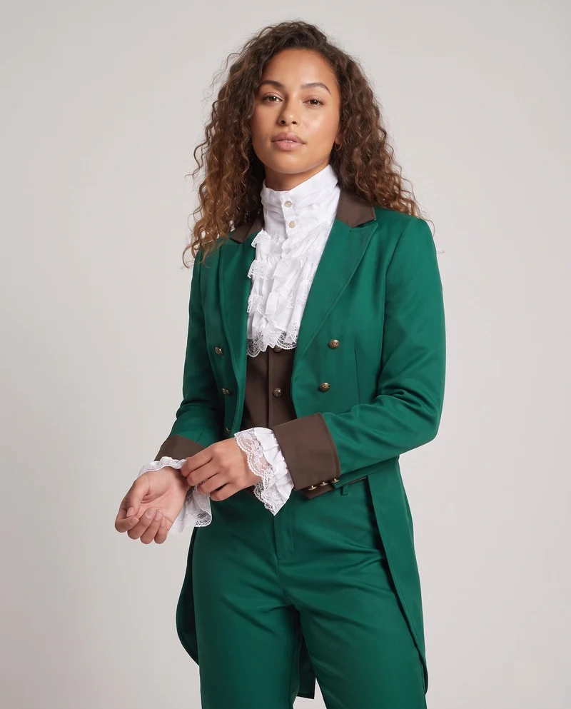 Damen elegante Rüsch blouse mit aufwändigem Kragen und dekorativer Spitzenverzierung Nord Taschen