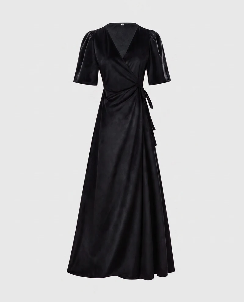 Damen Wickelkleid mit elegantem Design Nord Taschen