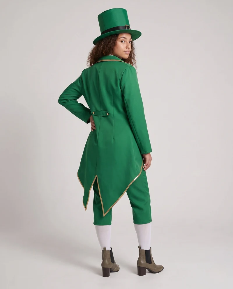 Damen Kostümset mit Frackjacke, Hose und Accessoires Nord Taschen