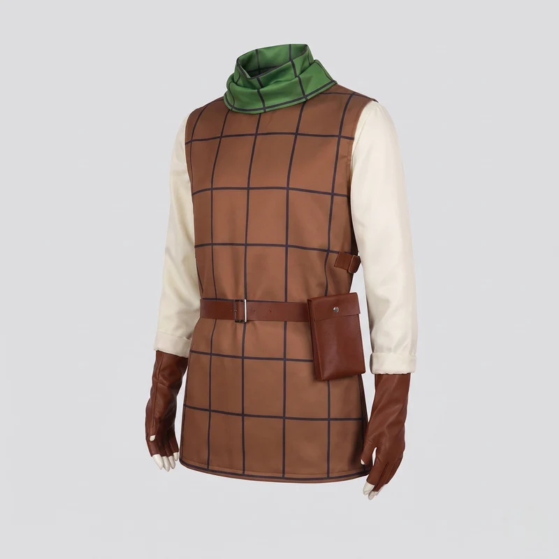 Damen Kostümset mit Oberteil, Unterrock, Hose, Hut und Gürtel Nord Taschen