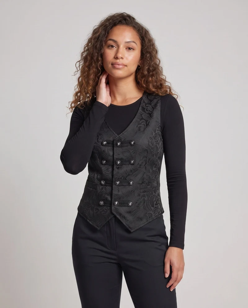 Damen T-Shirt mit Schnürung Nord Taschen