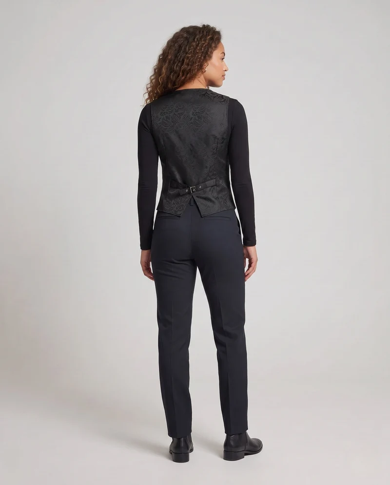 Damen T-Shirt mit Schnürung Nord Taschen