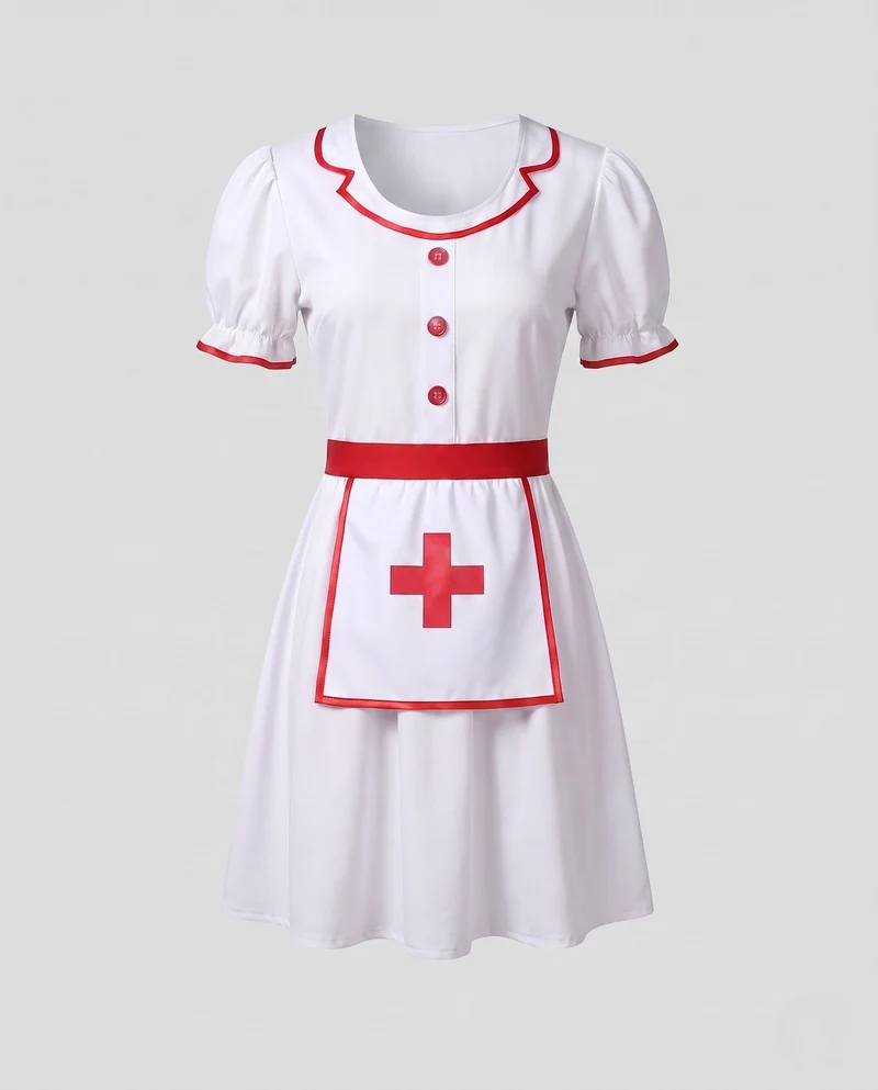Frauen sexy Krankenschwesternkleid Nord Taschen