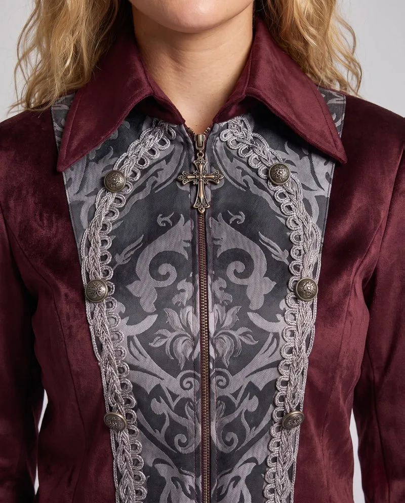Damen Luxuriöse Freizeitjacke mit eleganten Details und stilvollem Schnitt Nord Taschen