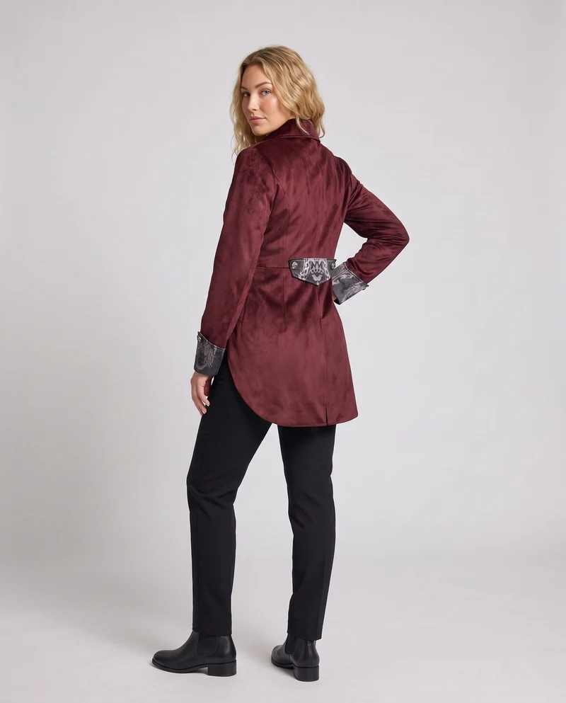 Damen Luxuriöse Freizeitjacke mit eleganten Details und stilvollem Schnitt Nord Taschen