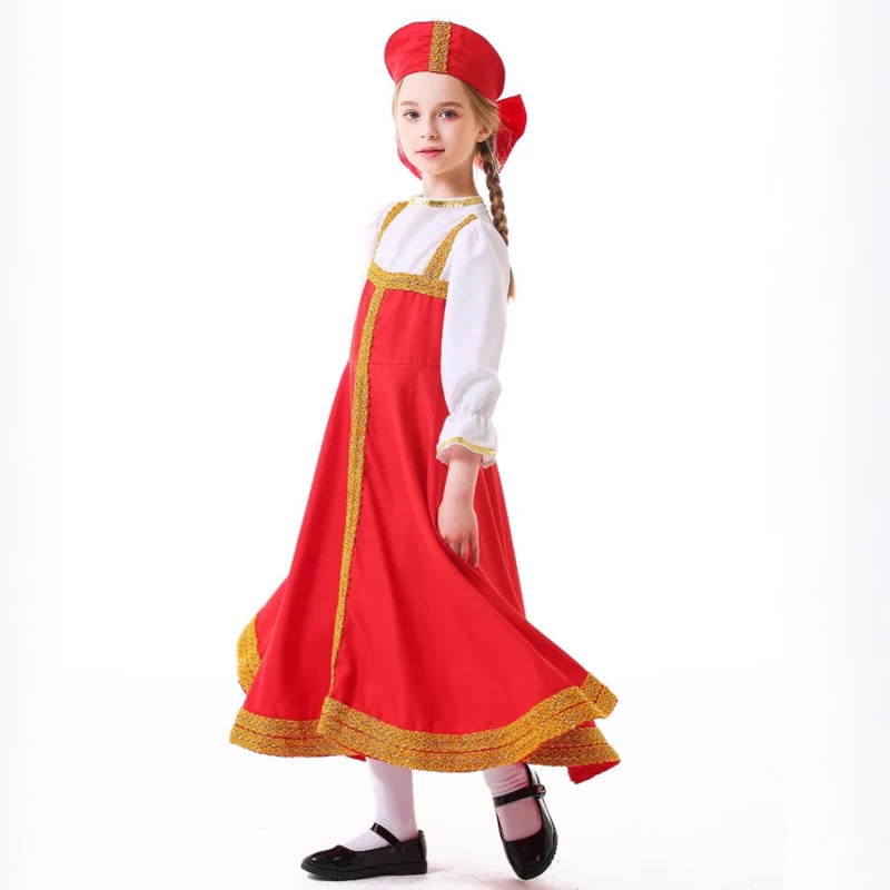 Mädchen Traditionelles Partykleid Nord Taschen