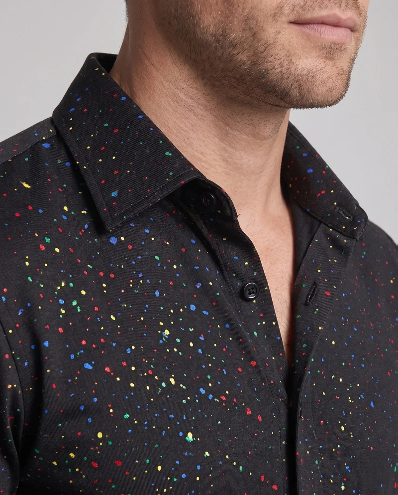 Herren Disco-Kostüm mit Glitzerdetails Nord Taschen