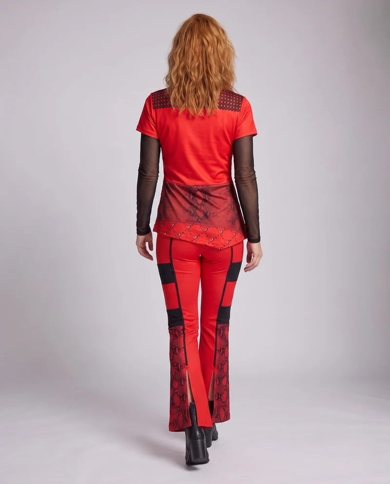 Damen Fashion Kostüm Set mit stilvollem Jacket und trendigen Hosen Nord Taschen