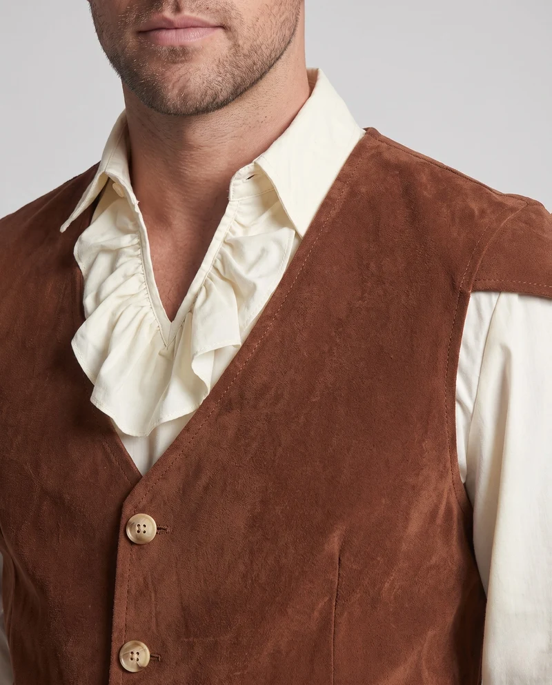 Herren Historisches Weste mit Knopfdetails und klassischen Akzenten Nord Taschen