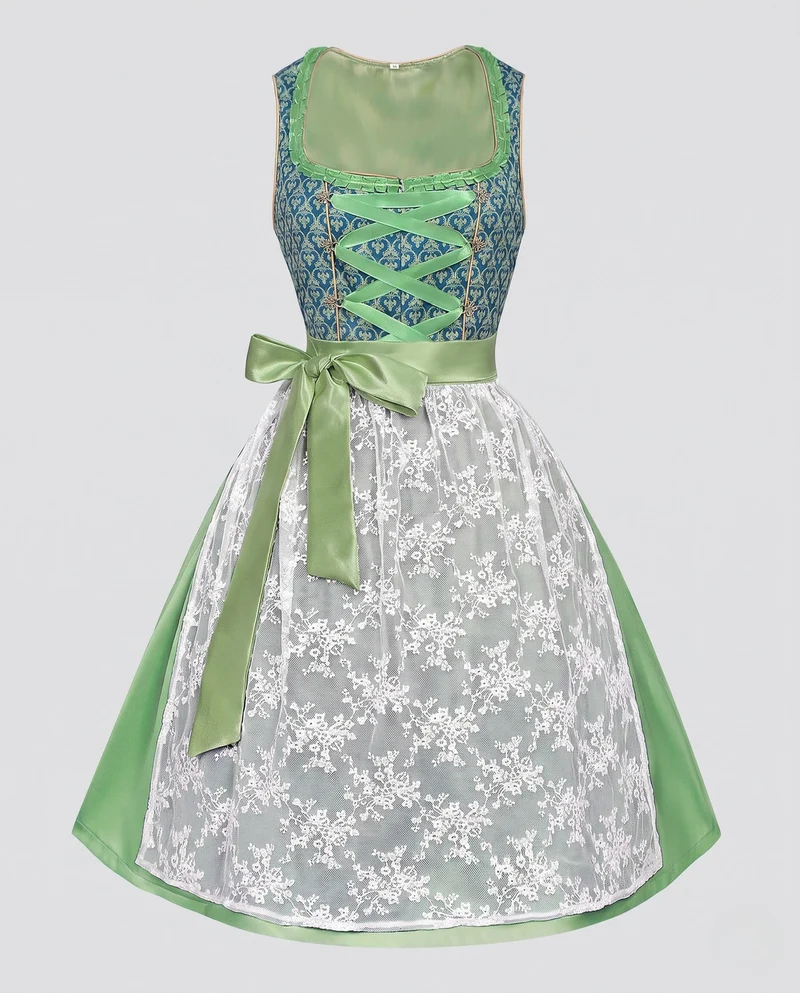 Damen-Dirndl mit aufwendiger Spitze und elegantem Taillengürtel Nord Taschen