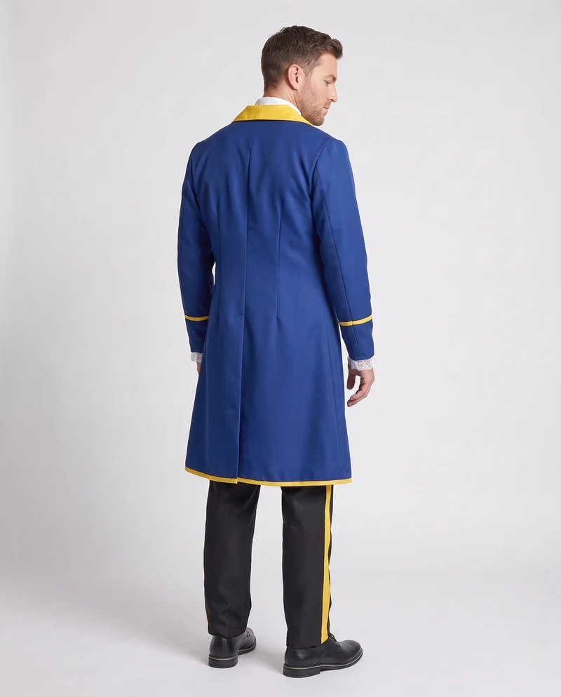 Herrenanzug als eleganter Adliger mit Frack und ausgefallener Rüschenshirt Nord Taschen