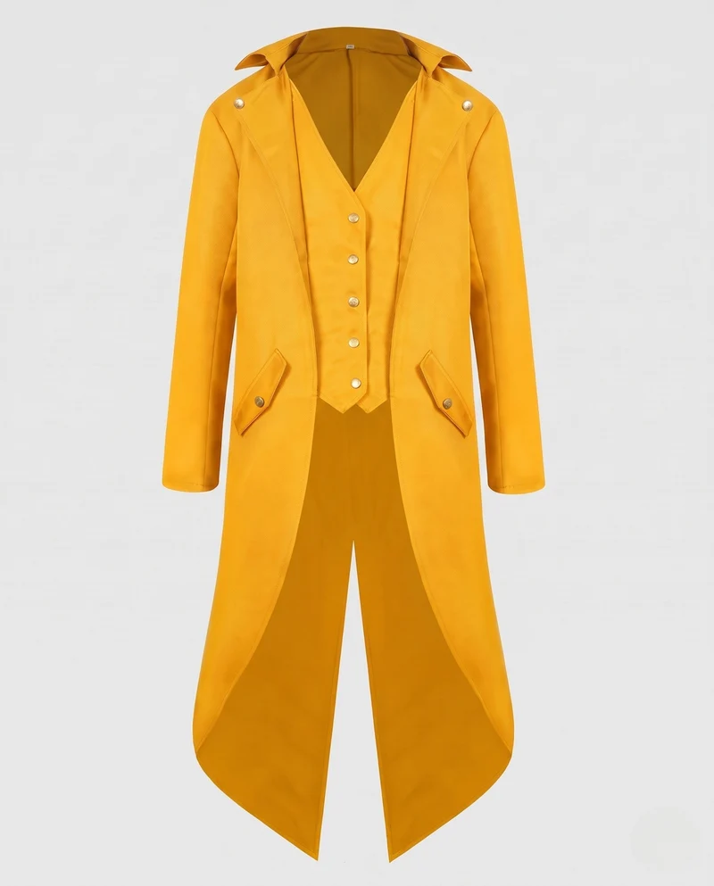 Damen eleganter Frack mit aufwendigen Knöpfen und umgeschlagenem Kragen Nord Taschen