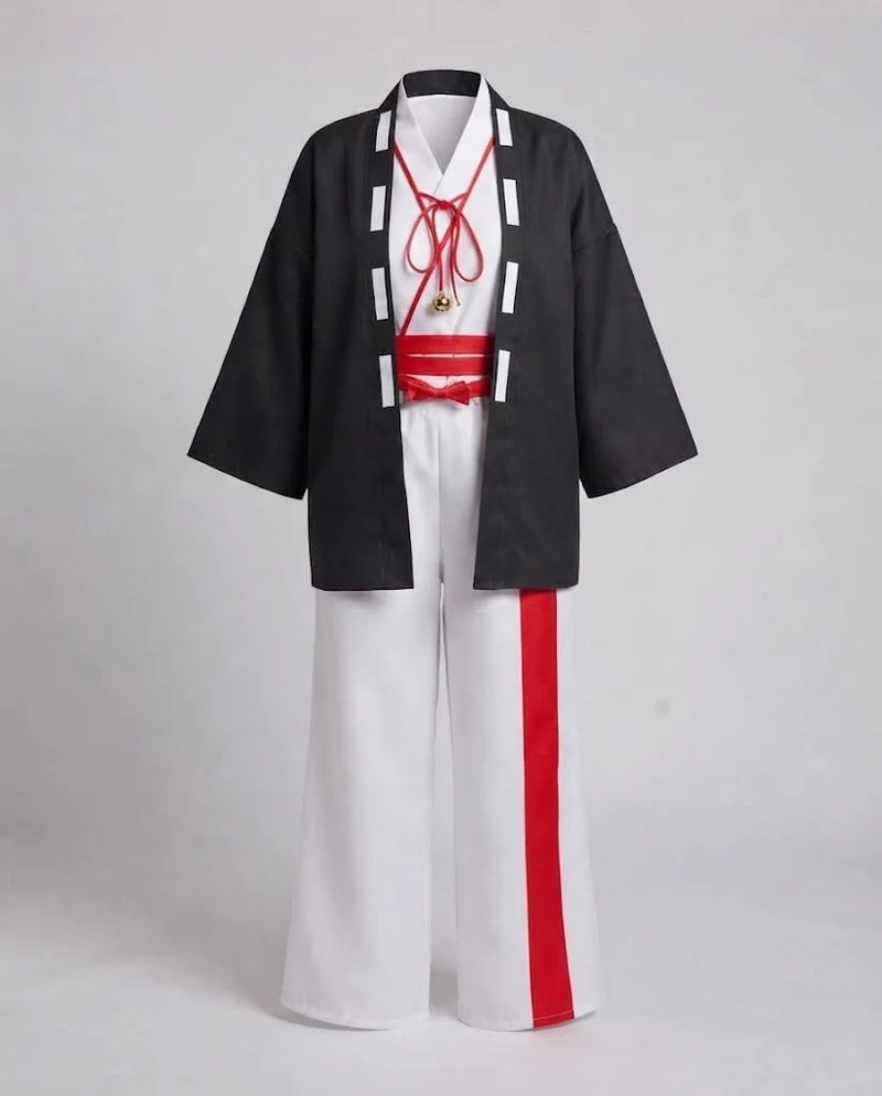 Damen traditionelles Cosplay-Kostüm mit weitem Kragen und ausgestellten Ärmeln Nord Taschen