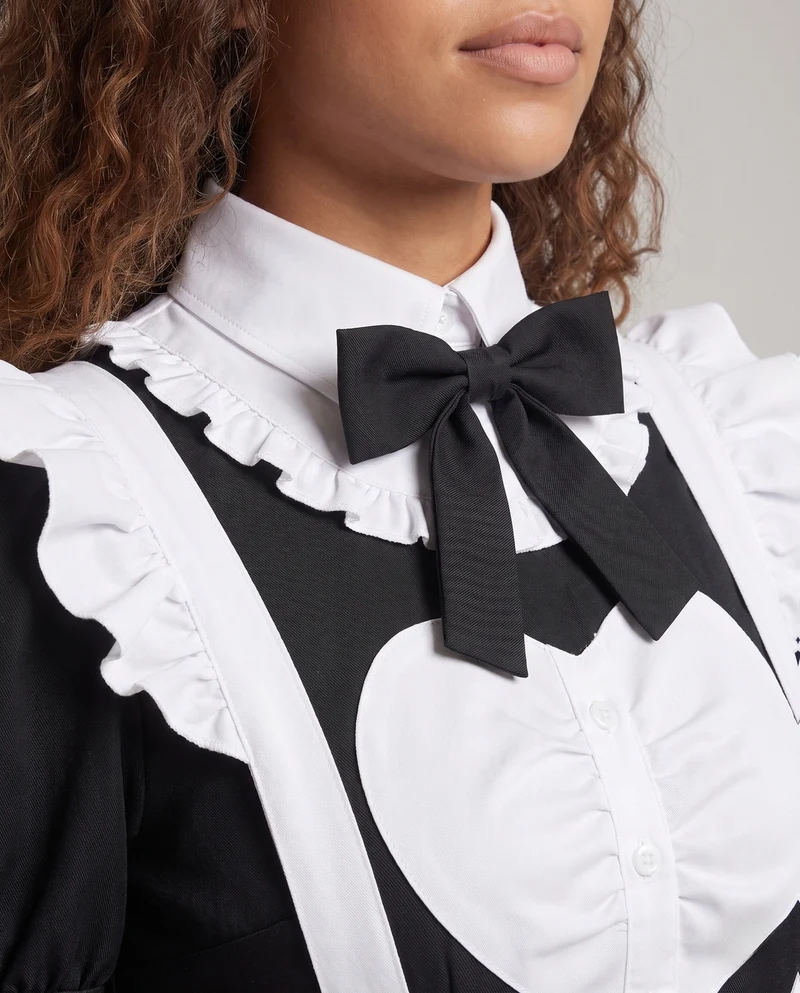 Damen Elegantes Kostümkleid mit Spitzen- und Rüschendetails Nord Taschen