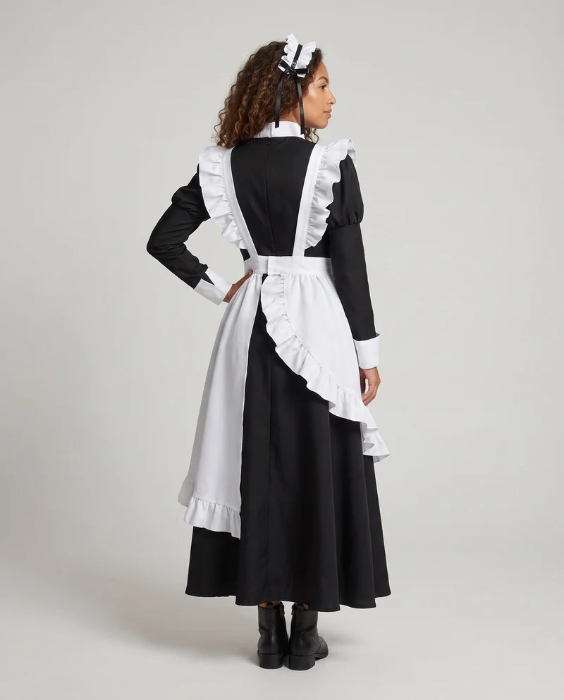 Damen Elegantes Kostümkleid mit Spitzen- und Rüschendetails Nord Taschen